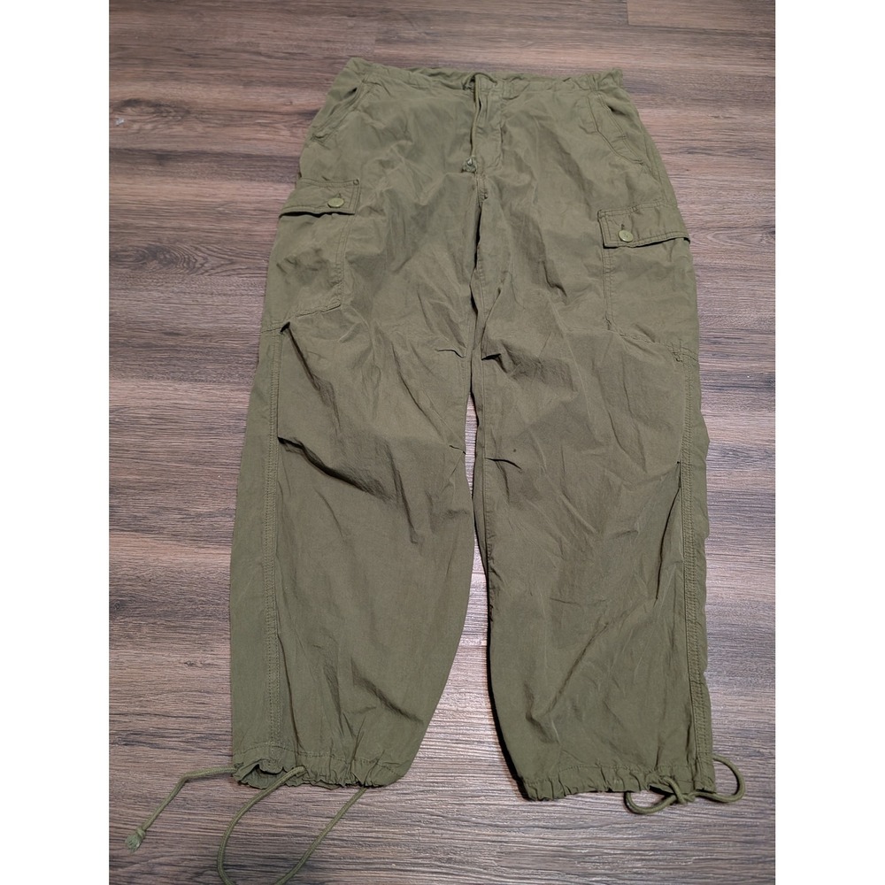 Outdoor Voices RecTrek Cargo Pant Olive Green Mens L Baggy Utility Gorpcore
